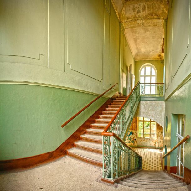 Zentralbad erstes OG Treppe